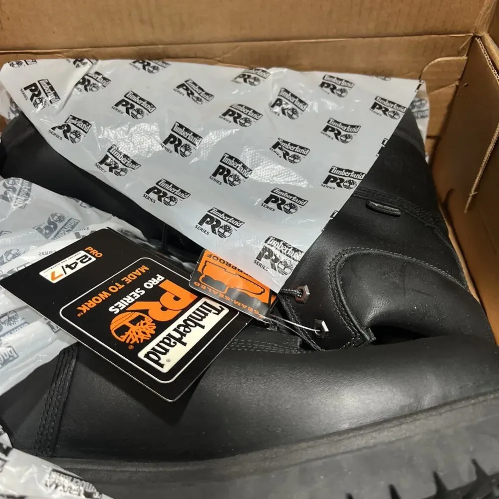 Timberland PRO 6IN Direct Attach Steel Toe EH WP/Insulated Work Boot Men Sz 12M